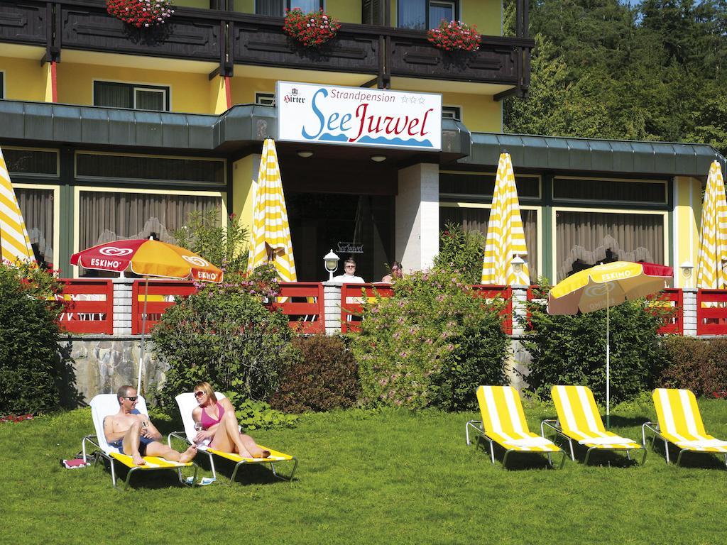 Strandpension Seejuwel Sankt Kanzian am Klopeiner See Extérieur photo